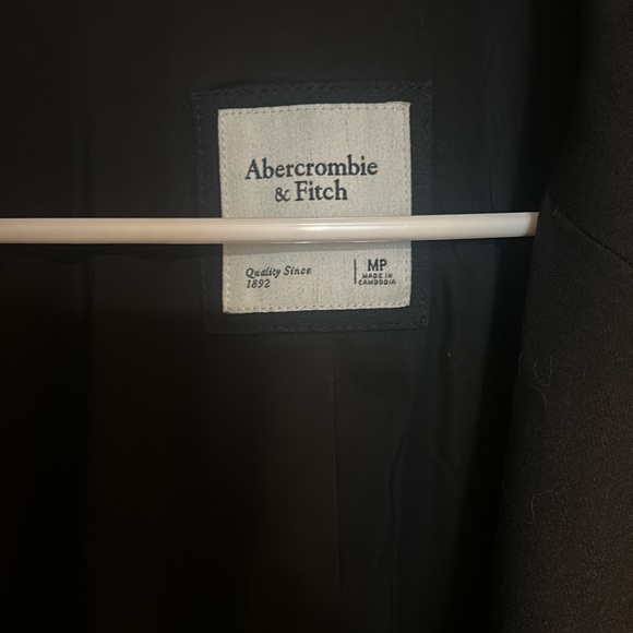 Abercrombie and Fitch Black Blazer Jacket - Picture 3 of 6